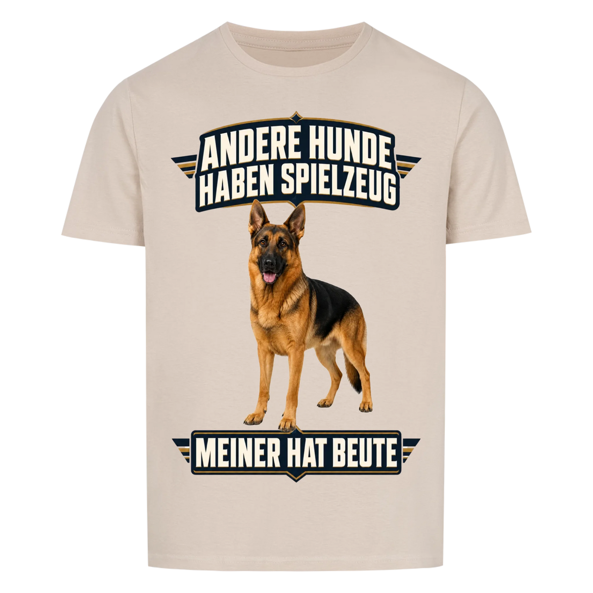 Meiner hat Beute Hunde-T-Shirt personalisiert – Farbvariante