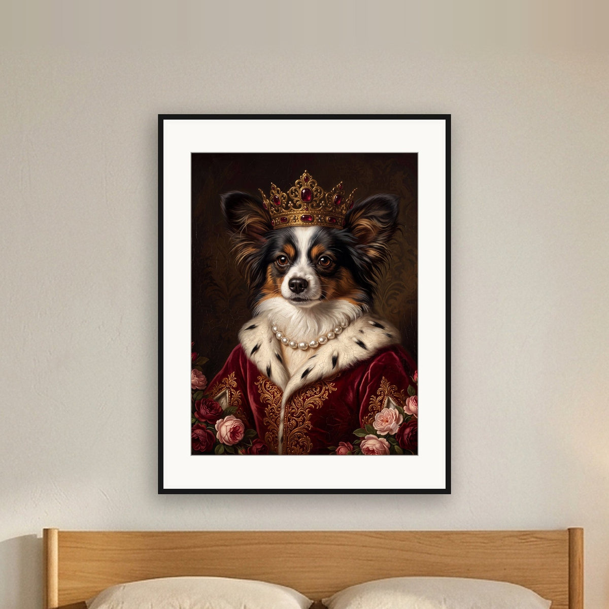 Poster und Leinwand Kartenbild Renaissance Koenigin