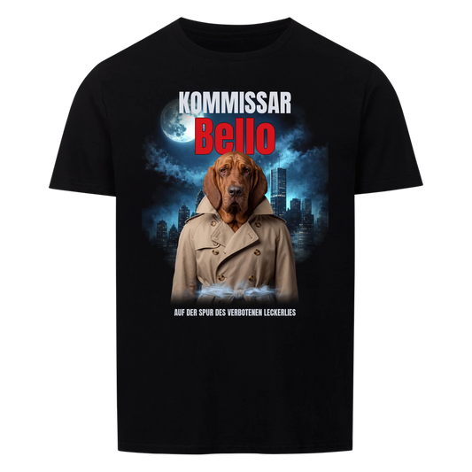 Kommissar – Noir-Krimi – personalisiert mit Foto und Name deines Haustiers, Druckansicht 1 | Lil Snouts