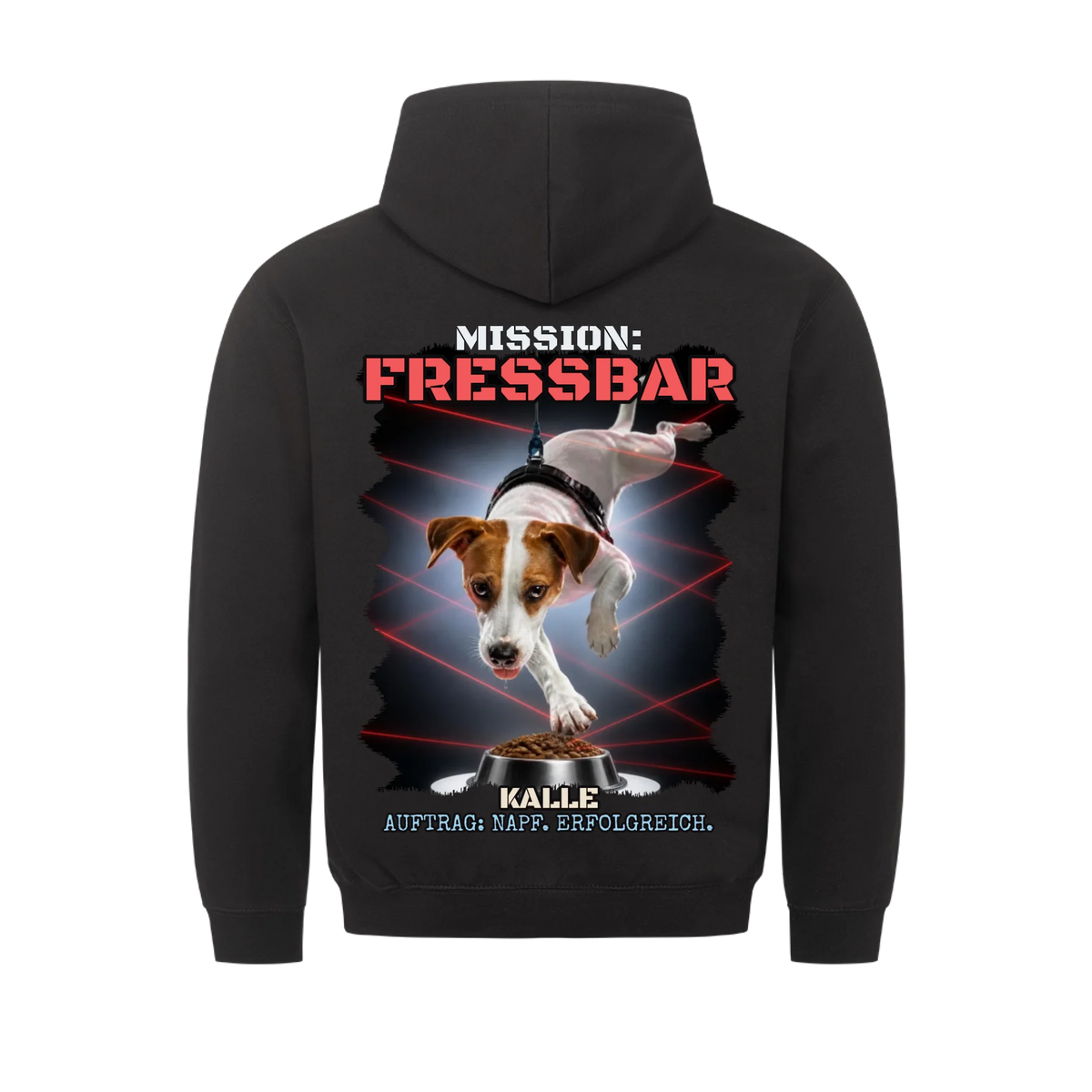 Mission Fressbar Hoodie - personalisiert mit Foto & Name | Lil Snouts