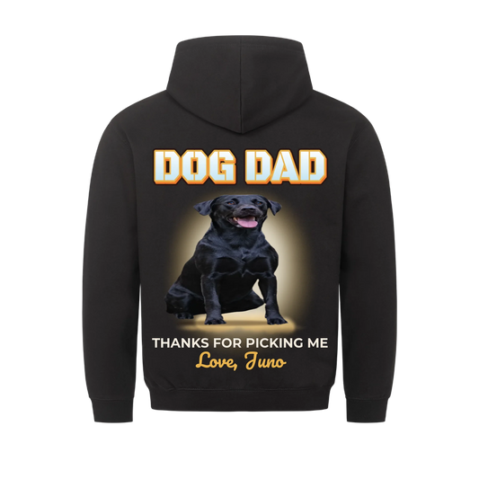 Dog Dad: Walks. Treats. Repeat. – Your Pet – T-Shirt or Hoodie